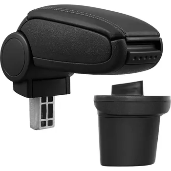 Loketní opěrka Pro.tec Loketní opěrka Nissan JUKE, černá, eko-kůže