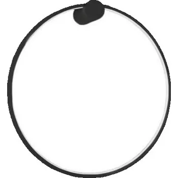 Nástěnné svítidlo 2energy Zrcadlové nástěnné svítidlo, černé, Mirror | LP-999/1W S BK