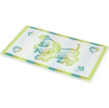 frolen Ručníček dětský - PEJSEK barva: pejsek zelený melír