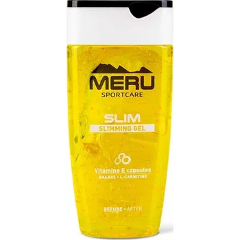 Kosmetika pro formování těla Zeštíhlující gel Meru Slim - Ananas a L-karnitin | fabulo.cz 150 ml