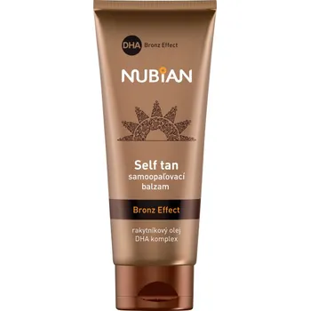 Samoopalovací přípravek Nubian Self Tan Bronz Effect samoopalovací tělový balzám 200 ml tuba