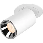 BIG WHITE (SLV) NUMINOS PROJECTOR M stropní zápustné svítidlo, 2700 K, 40d, válcové, bílé/chrom 1006989