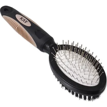 Kartáč KAY oboustranný plastový (S)