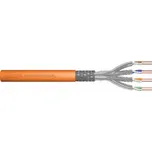 Digitus DK-1743-VH-10 Instalační, CAT 7 S-FTP, 1200 MHz Dca (EN 50575), AWG 23/1, 1000m, oranžový Digitus Instalační kabel CAT 7 S-FTP, 1200 MHz Dca (EN 50575), AWG 23/1, 1000 m buben, simplex, barva