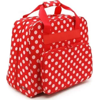 Příslušenství k šicímu stroji Taška na šicí stroj - červenobílá