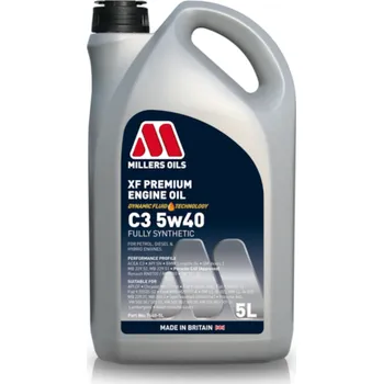 Motorový olej Motorový olej MILLERS XF Prem. C3 5W-40 5L
