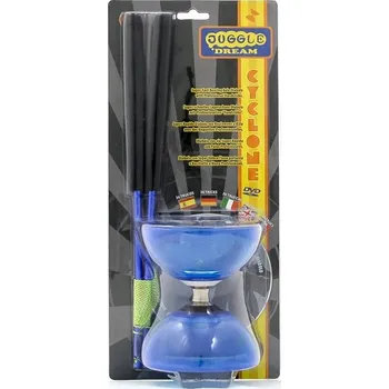 Žonglování Diabolo s ložiskem Cyclone Quartz 2 + ovládací hůlky