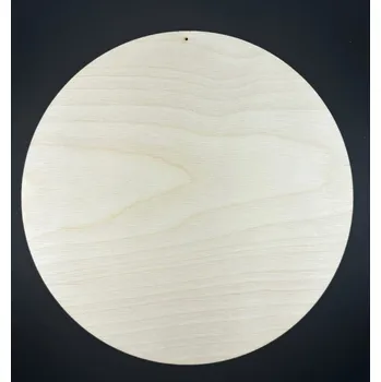 Výtvarná sada MKA3, Výřezy z překližky, KOLEČKO, Ø24,6 cm, 1 kus