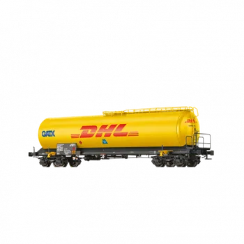 Modelová železnice N - kotlový vůz Uia -DHL - GATX- ep.VI