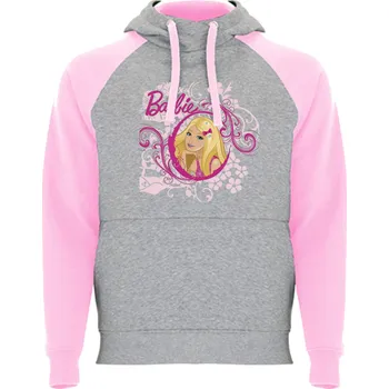 Dívčí mikina Mikina Barbie Flower leaf Velikost: M