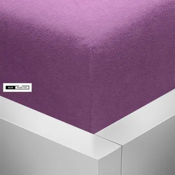 Prostěradlo Stanex Froté napínací prostěradlo fialové ROZMĚR: (š/d/v) 160 x 200 x 20 cm