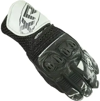 Moto rukavice Rukavice na moto XRC TUMP GT7 AIR BLK/WHT men gloves vel. 2XL