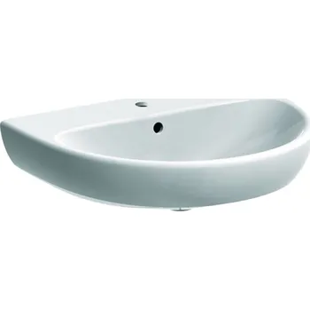 Geberit Selnova umyvadlo 60x48 cm, s otvorem pro baterii, s přepadem, bílá (500.305.01.7)