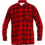 Procera červená košile s dlouhým rukávem