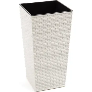 Květináč Obal FINEZIA 300x300mm rattan krém
