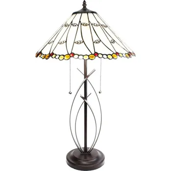 Dekorativní svítidlo Stolní lampa Tiffany Aleida – 41x68 cm + doprava zdarma
