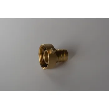 Fitinka Mosazný hadičník s převlečnou matkou přímý Velikost: 1" x 13 mm