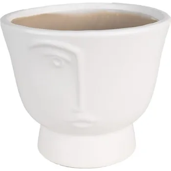 Obal na květináč Květináč Aldert White 14x12 cm – 14x12 cm