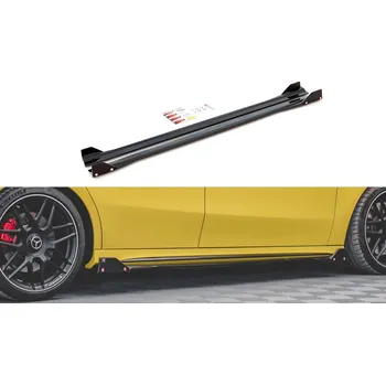 Difuzory na boční lišty V.2 + Klapky Mercedes-AMG A45 S