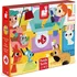 puzzle pro nejmenší Janod Hmatové puzzle Domácí mazlíčci 20 dílků