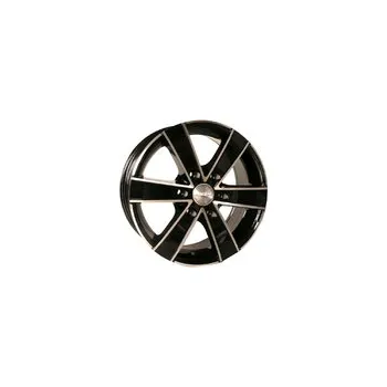 Alu kolo Racing Line BK474 MER 7x17 6x130 ET50.00 černá + leštění