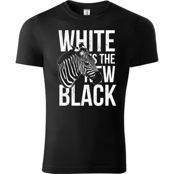 Chlapecké tričko Fenomeno Dětské tričko White is the new black Velikost: 110 cm/4 roky
