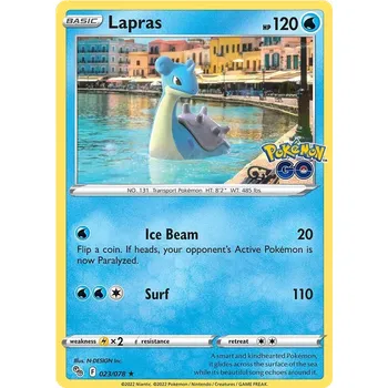Sběratelská karetní hra Pokémon TCG Lapras 023/078 - Holo