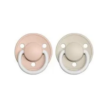 dudlíky Bibs De Lux dudlíky ze silikonu 2ks – one size > varianta blush-nocní-vanilla-nocní