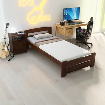 Postel Maxi Postel Petra z masivu 120 x 200 cm - barva Dub