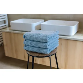 Ručník Polášek Lada tyrkys 100% bavlna Zelená 50x100