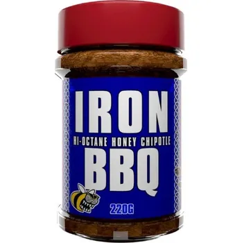 Koření BBQ koření Iron BBQ Rub 220g Angus&Oink