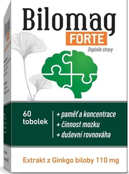 Přípravek na podporu paměti a spánku Dr. Theiss Bilomag Forte 110 mg