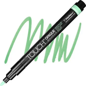 Akrylová fixa TOUCH Opaque tenká, Green Yellow