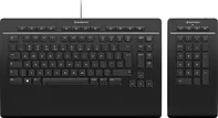 3Dconnexion Keyboard Pro with Numpad US černá