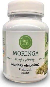 Přírodní produkt Herb&Me Moringa olejodárná z Filipín 90 cps.
