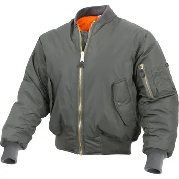 ROTHCO Bunda bomber ENHANCED MA1 FLIGHT SAGE GREEN velikost: XXL + Doprava zdarma na další nákup