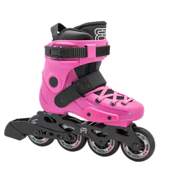 Kolečkové brusle FR J Jednobarevné: Růžová, Velikosti: 40-42