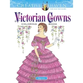 Creative Haven Victorian Gowns Coloring Book - Sun, Ming-Ju
