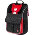 Školní batoh TERIBEAR Zippy aktovka 18 l černá/červená