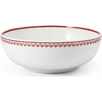 Mísa salátová, 30 cm, český porcelán, Hyggeline, červená, Leander