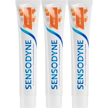 Dentální hygiena Sensodyne Anti Caries Anti Carries zubní pasta proti zubnímu kazu 3x75 ml
