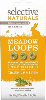 krmivo pro hlodavce Supreme Petfoods Selective Naturals Meadow Loops 80 g
