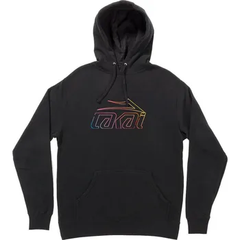 Pánská mikina lakai Pánská mikina neon po hoodie black