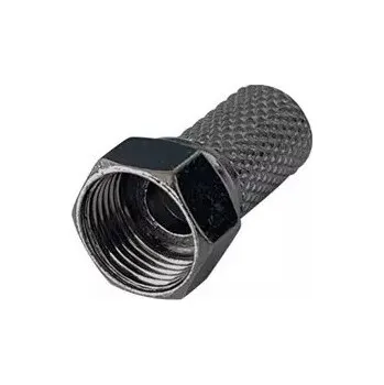 Anténní redukce Geti 03350177 konektor F 6.8mm černý