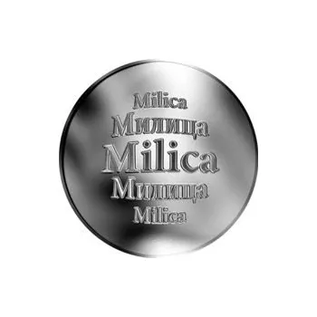 Slovenská jména - Milica - stříbrná medaile