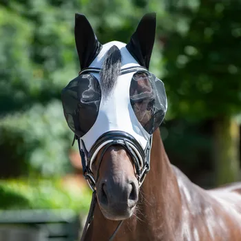 Vybavení pro koně Maska Twin Fit Flexi SH šedá (Shetty)