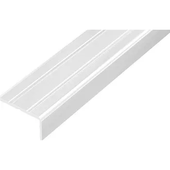přechodová lišta NOVÁK Schodová lišta 10x25 komaxit bílá samolepící, 0,9m AAHAE B250010-SK/0,9RAL9003M