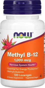 Now Foods Methyl B12 1000 mcg 100 pastilek