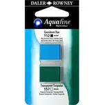 Daler-Rowney Aquafine 2 ks Coeruleum/tyrkysová transparentní 