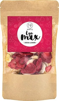 Sušené ovoce Natu Lyo Mix jahoda & banán 45 g